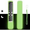 CTRLBETTER Custodia Telecomando in Silicone Compatibile Con TCL RC802NU YUI1 RC802N YUI1 TV Telecomando Copertura Protettiva Antiurto Con un Cordino(Verde Fluorescente)