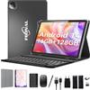 FEONAL Tablet 2025 da 11 pollici, Android 14, tablet con tastiera, 5 G Wifi Tablet PC con 16 GB + 128 GB (1TBTF), 4G LTE Tablet con 2 SIM 1 SD Slot-Octa-core, 1080FHD, 13 + 8 MP, 7000 mAh, Type-C/GPS/OTG