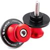 CCYYMOWOK MOWOK M6 Nottolini Cavalletto Moto Accessori per MT09 MT10 MT125 R1 R1M R6 R25 R9 R7 Fazer FZ1 FZ6 FZ8 TRACER 7 9 700 900 GT XSR900 Tenere700 T7 TRK 502 702 X RS660 RSV4 Monster 695 696 821 (Rosso)