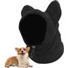 dzqad Cappello Caldo Per Cani, Cappello Invernale Per Cani, Berretto In Pile Polare Antivento, Scaldacollo Per Animali Domestici Sciarpa Con Cappuccio Per Orecchie, Per Domestici Di Piccola Taglia Media