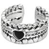 Vestopazzo Anello Fascia Mix Cuore