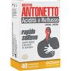 CHIESI ITALIA SpA Digestivo Antonetto Acidità e Reflusso Crema Limone, 40 Compresse