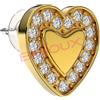 SANICO SRL Biojoux - orecchini love me heart gold plated BJT250