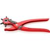 KNIPEX Pinza a fustella rossa, verniciata a polvere 220 mm, 90 70 220 EAN