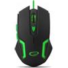 Mouse Esperanza Fighter EGM205G (Optical 2400 DPI colore nero) [EGM205G]