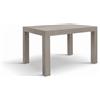 Tavolo BAROLO in legno, finitura olmo perla, allungabile 120×80 cm - 200×80 cm