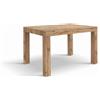 Tavolo BAROLO in legno, finitura rovere rustico, allungabile 120×80 cm - 200×80 cm