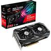 ASUS ROG Strix AMD Radeon RX 6650 XT V2 OC Edition Scheda Grafica, 8 GB GDDR6 128-bit 17,5 Gbps PCIE 4.0, GPU Tweak III, ROG-STRIX-RX6650XT-O8G-V2-GAMING