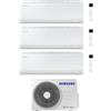 Samsung Climatizzatore Samsung Cebu S2 Wi-fi Trial split inverter 7000 + 7000 + 7000 btu gas R32 (U.E. AJ052TXJ3KG/EU)