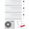 Samsung Climatizzatore Samsung Cebu S2 Wi-fi Trial split inverter 9000 + 12000 + 12000 btu gas R32 (U.E. AJ068TXJ3KG/EU) + OMAGGIO