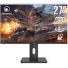 ATLANTIS MONITOR ATLANTIS GAMING LED 27 Wide A05-UX27IF-VHDM IPS 1920x1080 5ms 270cd/mÃ¯Â¿Â½ 1.000:1 VESA MM PIVOT Reg. h DP HDMI VGA Black"