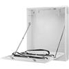 Pulsar Contenitore Metallico Box Armadio per Videoregistratori XVR DVR NVR Bianco 53x65x12 - AWO530W