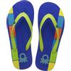 United Colors of Benetton Infradito da uomo slip on casual in gomma
