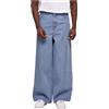 Urban Classics Jeans Larghi Anni '90 Pantaloni, Azzurro delavé, W40 Uomo