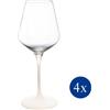 Villeroy & Boch SET 4 CALICI VINO BIANCO, MANUFACTURE ROCK BIANCO OPACO