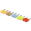 HELLA Kit fusibili - Fusibile a spina piatta mini - 10/15/20/5/7.5A - 12V - Kit - 8JS 728 596-921