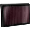 K&N Filtro dell'aria di scambio compatibile con Renault Megane IV 1.8 2018- (33-3152)