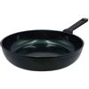 Agnelli AlBlack Elite Padella antiaderente ceramico svasata alta 1 manico soft touch 32 cm induzione