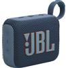 Jbl Go 4 Cassa Bluetooth Speaker Portatile Altoparlante Wireless IP67 Potenza 4,2 Watt colore Blu - JBLGO4BLU