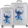 Disney Stitch Bagagli- Set di bagagli Unisex - Bambini e ragazzi Grigio