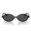 Miu Miu Occhiali da Sole MU04ZS 1AB5S0 Nero/Grigio Donna