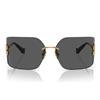 Miu Miu Occhiali da Sole MU54YS 5AK5S0 Oro/Grigio Scuro Donna