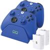 Venom Twin Charging Dock with 2 x Rechargeable Battery Packs - Shock Blue (Xbox Series X & S/Xbox One)