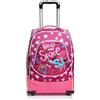 SJ GANG STYLE JAM GANG Seven TROLLEY scuola SJ GANG - 3 RUOTE - LEDTECH GIRL - bambina