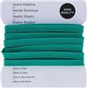 INNSPIRO Gomma elastica verde smeraldo 5,3 mm. 3 m, per cucito e artigianato