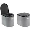 WC PORTATILE PER VIAGGI WC GIGANPLAST CAMPER ROULOTTE BARCA CAMPEGGIO BAGNO VIAGGIO