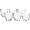 Villeroy & Boch Manufacture Rock - Set di 6 bicchieri in vetro borosilicato, misura L, 300 ml, colore: Trasparente