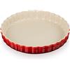 LE CREUSET TORTIERA ROSSO CILIEGIA, GRES PORCELLANATO ROSSO CHERRY (CILIEGIA), L - 28 cm