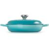 LE CREUSET TEGAME BASSO GHISA 30 CM, EVOLUTION BLU CARIBE (CARAIBI)