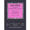 Arches- Blocco Enc 26x36 12H Aquarelle 100% Satin 300g Blanc Nat, Colore Bianco Naturale, A1795098