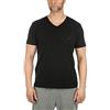 Emporio Armani Uomo 2-Pack V Neck T-shirt Pure Cotton Maglietta, Nero (Black/Black), M