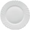 Bormioli Rocco Piatto Piano Ebro Cm 24 In Vetro Bianco di Bormioli Rocco