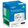 TP-LINK Presa Elettrica Smart Wi-Fi TP-Link TP15 Intelligente con monitoraggio energia 10A (tapo P125M)