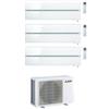 Mitsubishi Electric Climatizzatore Mitsubishi Trial Split MSZ-LN Kirigamine Style 9000+9000+12000 R32 A+++ WiFi MXZ-3F54VF4 Bianco 9+9+12