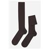 Calzedonia Calze Lunghe Lana E Cotone Da Uomo Marrone