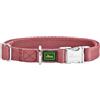 Hunter Collare per Cani Regolabile Inari Alu-Strong Rosso Pastello, m-30-45cm