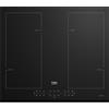 Beko HII64206F2MT Nero Da incasso 60 cm Piano cottura a induzione 4 Fornello(i)