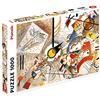 Piatnik 5396 - Kandinsky, Bustling Aquarelle - Puzzle da 1000 pz.