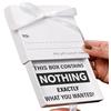 LET'S INNOVATE LIFE Confezione regalo di niente per la persona che ha tutto | Divertenti scatole regalo divertenti