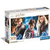 Clementoni Puzzle Harry Potter - 500 Pezzi - Puzzle Adulti, Poster Incluso, Divertimento Per Adulti, Made In Italy, 35535