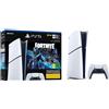 Sony Console Sony Playstation 5 Slim Digital Version Fortnite Bundle 1TB Bianco [CFI-2016]