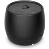 HP 360 Bluetooth Speaker, Altoparlante Portatile con Microfono, Connessione Bluetooth 5 e AUX 3.5 mm, Ricarica USB-C, Resistente ad acqua e polvere, Compatibilità PC, Tablet e Smartphone, Nero