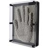 Avilia Quadro con Chiodini per Scultura 3D - Supporto con Chiodini per Forme 3D Ideale per Grandi e Piccini, in Plastica, 19x14cm, Grigio