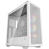 DEEPCOOL CASE MID TOWER MORPHEUS WH 1x420 ARGB FAN FORMATO MID TOWER comp.rad 36