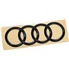 Audi 80A071802 - Adesivo con logo Black Edition, colore: nero