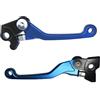 ACCOSSATO Coppia di leve Accossato blu per TM EN/MX 125 dal 2010 al 2019 (CC 125)